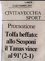 messaggero del 17 sett. 2007